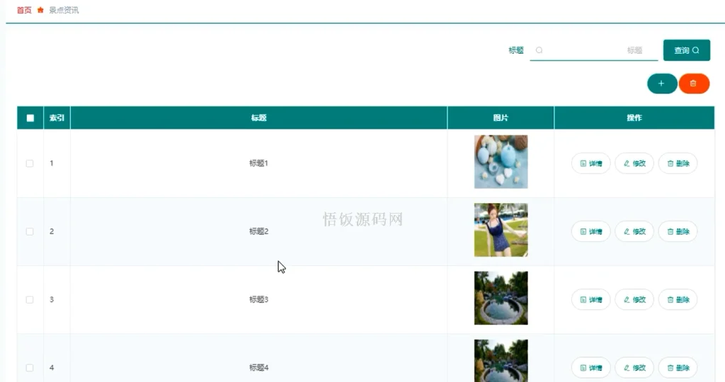图片[4]-Java毕业设计-基于SpringBoot的旅游管理系统(毕业论文+答辩PPT+毕设源代码)-悟饭源码