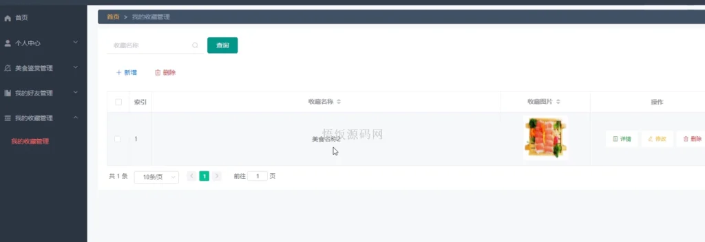 图片[9]-Java毕业设计-基于SpringBoot的校园周边美食探索及分享平台(含源码+论文+PPT等)-悟饭源码