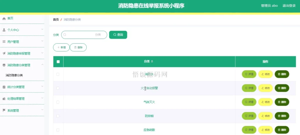 图片[7]-基于微信小程序的消防隐患在线举报系统(毕业论文+答辩PPT+毕设源代码)-悟饭源码