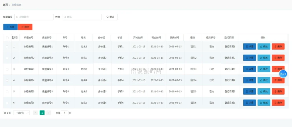 图片[12]-Java毕业设计-基于SpringBoot的房屋租赁系统(毕业论文+答辩PPT+毕设源代码)-悟饭源码